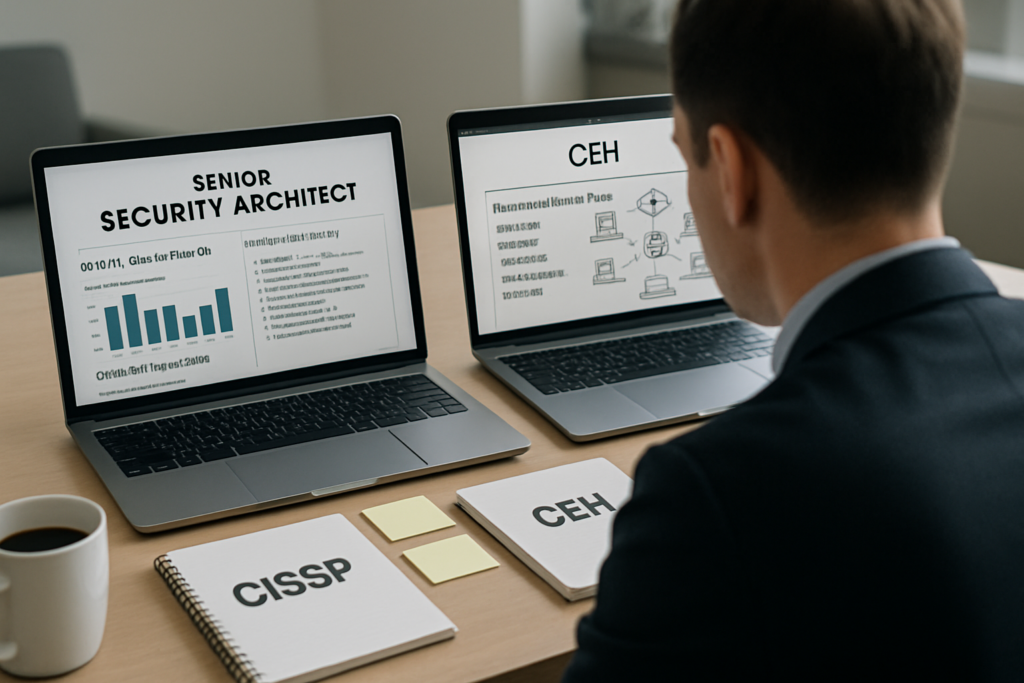 CISSP vs CEH: Which Security Cert Matches Your Career Stage?