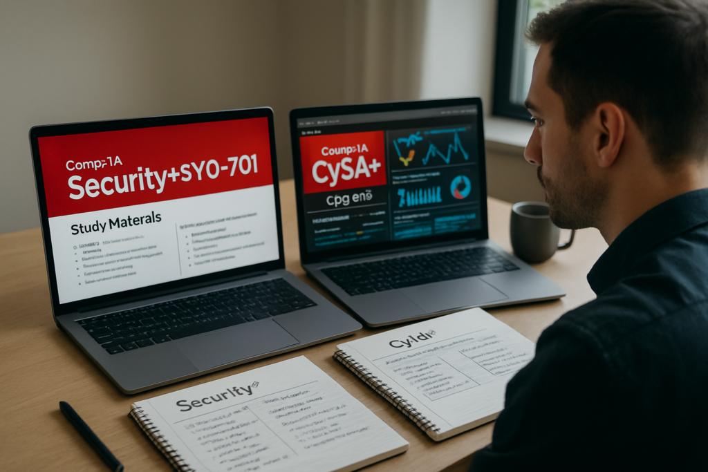 CompTIA CySA+ vs Security+: Which Cybersecurity Cert First?